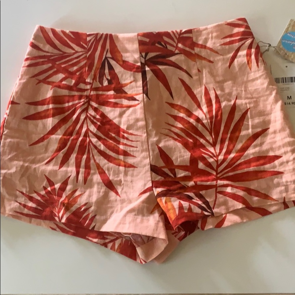 NWT Forever 21 Palm Tree Shorts